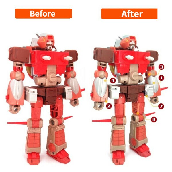 GO Better Studio Series 86 Wreck Gar Upgrade Kit  (1 of 12)